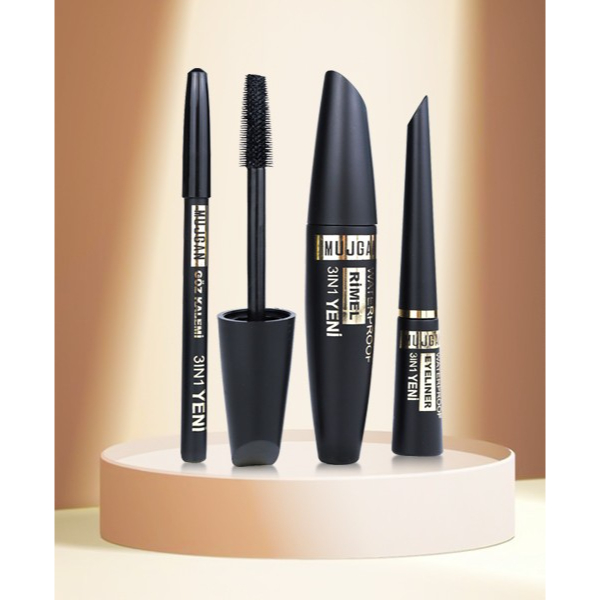 3'ü 1 Arada Göz Makyajı Seti - Eyeliner