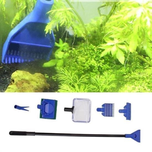 5'i 1 Arada Akvaryum Tankı Temizleme Seti