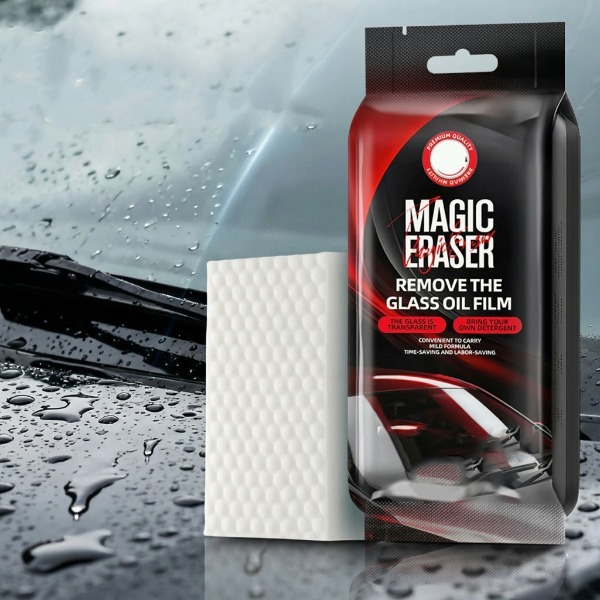 Magic Eraser Araç Cam Yağ Filmi Temizleme Süngeri