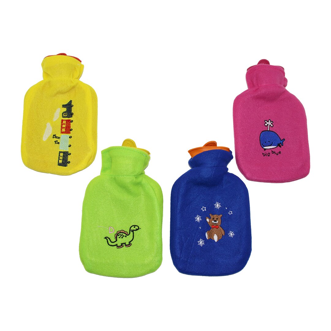 Çocuk Sıcak Su Torbası - Polar Kılıflı - 500 ml